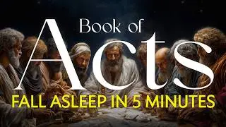 Fall Asleep to the Acts of the Apostles (FULL) | The Most Powerful Story AfterJesus + Rain
