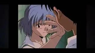 Rei slaps Shinji