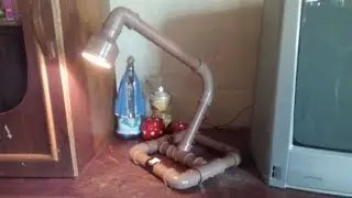 Como fazer uma luminária de cano pvc