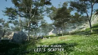 [Unreal Engine Code Plugin] Let's Scatter