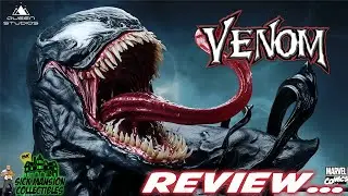 The best venom Bust/Statue ever made! Queen studios life size Venom bust review, EP: (71) Lets Goooo