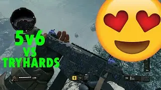 (BO4) 5V6 AGAINST TRYHARD PLAYERS ! BEST GKS CLASS SETUP in COD BO4! (BEST CLASS SETUP IN BO4)