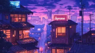 Retro Japan Nights 💿 Lofi Hip Hop Beats | Rainy Tokyo Chill Vibes | Live Stream by The Japanese Town