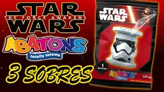 STAR WAR ABATONS -PANINI 3 SOBRES