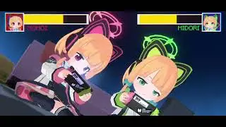 Momoi and Midori burst skill (Blue Archive)