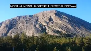 Rock Climbing Haegefjell Nissedal Norway