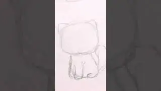 ✨🐈 Cute cat tutorial 🐈 ✨ 9 cats! #art #artwork #shorts #cute #tutorial #kawaii