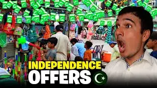 Offers of independence day in my city | 14 Auguest pr chezein sasti ho gyen 🇵🇰😃