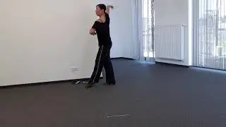 Cha-cha-cha - Lekcja 2 - Krok Podstawowy | Zajęcia taneczne GOK Osjaków #zostanwdomu