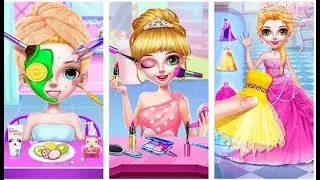 Princess Makeup Salon || Makeup Salon || fun girls games || makeover