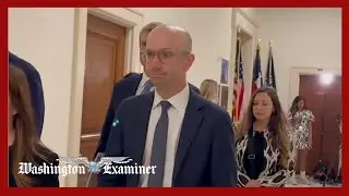Former Biden aide Ian Sams arrives for House Oversight autopen interview