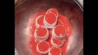 Green and Red Baking Soda ASMR 💕 Crunchy 