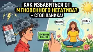 Как избавиться от генерации негативных мыслей, когда слышишь негативную новость? Вопрос Ответ