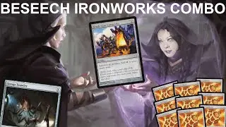 BESEECH THE FIRES! Legacy Beseech The Mirror Krark-Clan Ironworks Combo. Infinite Loop Karn Saga MTG