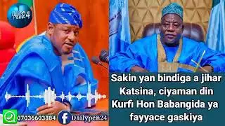 Sakin Yan Bindiga A Jihar Katsina, Ciyaman Din Kurfi Hon Babangida Ya fFyyace Gaskiya