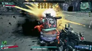 Borderlands 2 - Krieg & Maya vs Mighty Motor Mama
