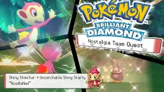 579 - I'm shiny hunting my childhood Diamond team! LIVE Shiny Chimchar after 648 SRs in BD (+Starly)