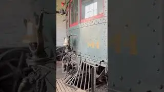 Inside the East Broad Top Roundhouse #train #roundhouse #ebt #steam #locomotive