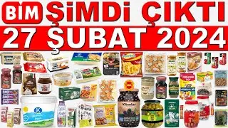 BİM 27 ŞUBAT 2024 KATALOĞU | BİM KAHVALTILIK GIDA &Uuml;R&Uuml;NLERİ | BİM AKT&Uuml;EL KAMPANYA | BİM İNDİRİMLERİ