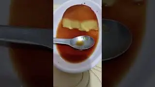 i made this so yummy!😋🥰jelly flan #yummy #dessert