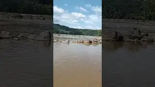 Potomac River Fishing - Upper Potomac - Post Storm Front - Carderock Section Below Great Falls