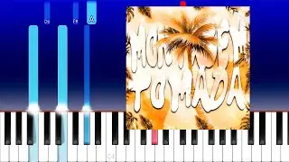 MONTAGEM TOMADA - MXZI (Piano Tutorial)