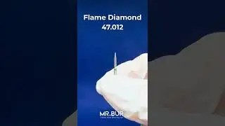 Flame Coarse Bur | Diamond Dental Bur