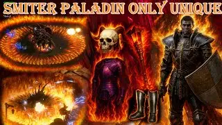 Smiter Paladin Using Only Unique Gear &ndash; Max Crushing Blow Power Diablo 2 Resurrected!