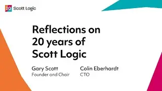 Размышления о 20-летии компании Scott Logic // Гари Скотт и Колин Эберхардт