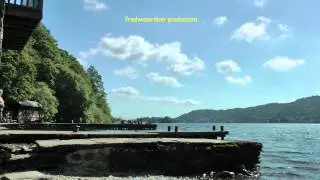 Treasure diving Millerground, Windermere, Cumbria