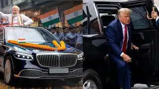 Narendra Modi Cars VS Donald Trump Cars 2025 !