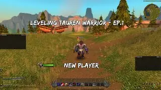 World of Warcraft Retail - Leveling Tauren Warrior - Ep.1 (No commentary) (2024)