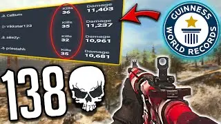 WORLD RECORD! 138 KILLS in SQUADS (35 Kills Solo) - Call of Duty Warzone Battle Royale