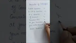 Combination of Grammalogue English Shorthand di