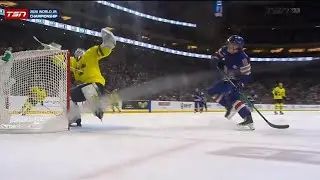 Harenstam gets run into three times, but is called for diving! - Tough Call Review