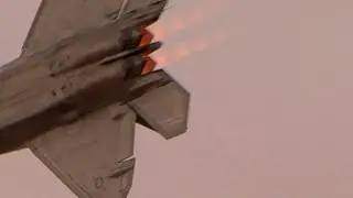 Авиашоу «Тандер на Сент-Джордже над Ютой» 2012 г. (суббота) — демонстрационная группа F-22 Raptor