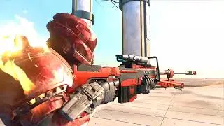 Titan Fall 2 Coliseum Remake Showcase In Halo Infinite Forge.