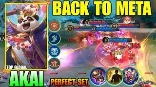 Akai Best Build and Emblem 2025 pt.440 - Build Top 1 Global Akai ~ MLBB