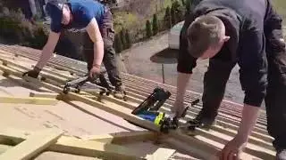 Gwoździarka Woody 90 i Woody 100 wraz z Przymiarem do łat B.PRO REX