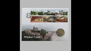 2017 Windsor Castle Medal Cover - Royal Mail First Day Cover UK