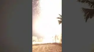 Uthralikavu Pooram 2025 | Mini Sample Vedikettu | Parapurappad | Thrissur | #fireworks #vedikettu