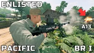 NEW Enlisted gameplay: Pacific War - Munda Trail: Bibilo Hill | НОВЫЙ Энлистед Битва за Тихий океан