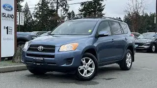 Обзор Toyota RAV4 2011 года с люком, CD-плеером и спутниковым радио AM/FM | Island Ford LJ206A