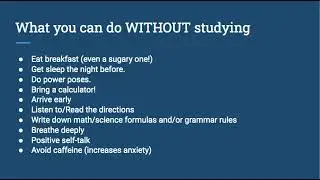 Standardized Test Prep