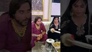 Kashif Zameer with Actress Veena Malik at Mehndi #love #shortfeed #youtubeshorts #trendingshorts