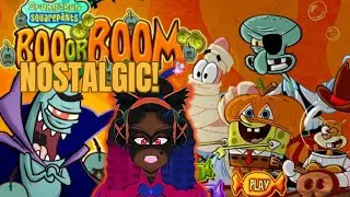 Playing Nostalgic SpongeBob Halloween Flash Games!