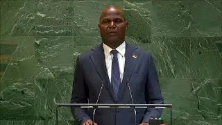 #MOZAMBIQUE PRESIDENT ADDRESSES UNITED NATIONS GENERAL DEBATE, 80TH SESSION  #UNGA