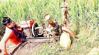 water pump mechanisms video work well system water pump stations dieail shots