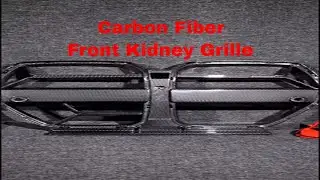 CLS model Dry #carbon  Fiber Front Kidney Grille W/O ACC for BMW G80 M3 G82 G83 M4 #bmwm  #shorts