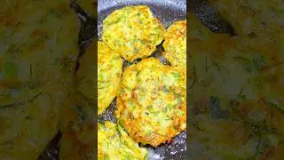 Оладьи из цукини. Вкусно и просто.